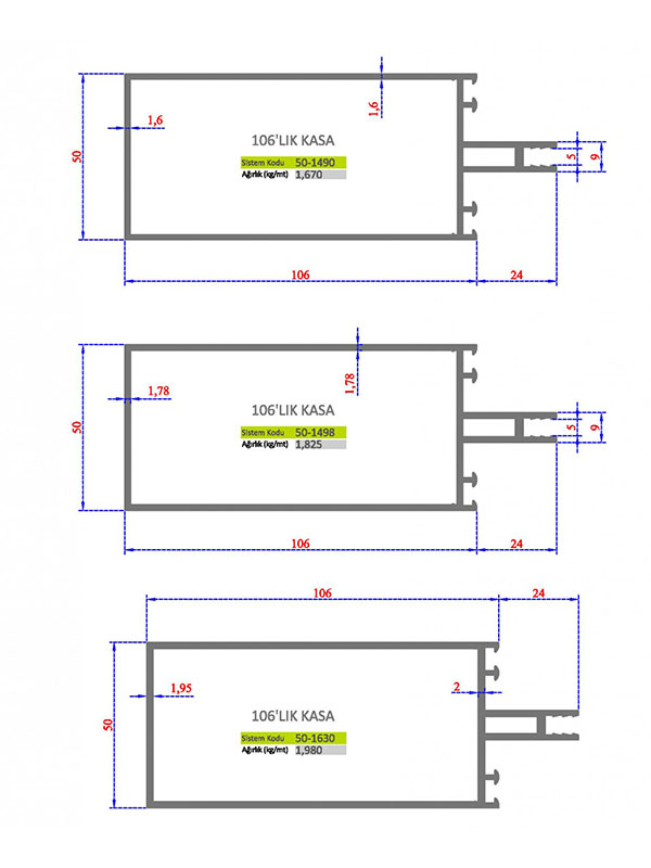 Giydirme Cephe Profilleri-5