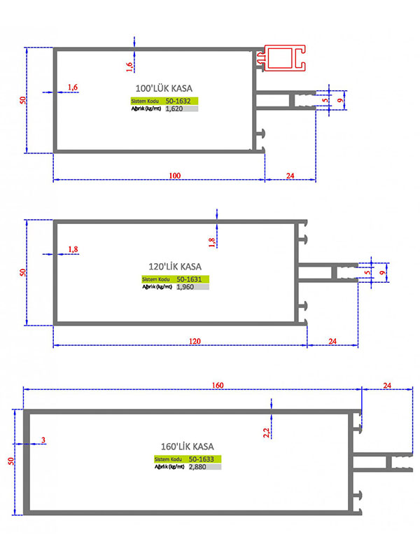 Giydirme Cephe Profilleri-6
